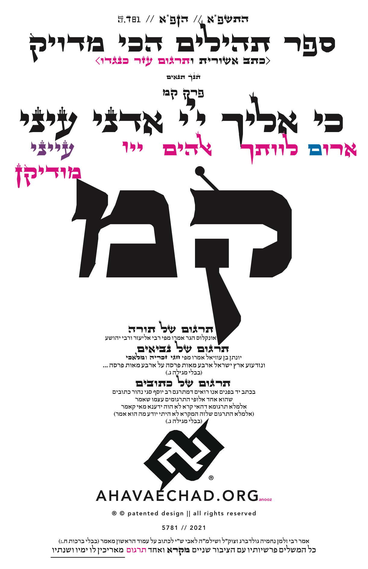 Tehillim Chapter 140 preview